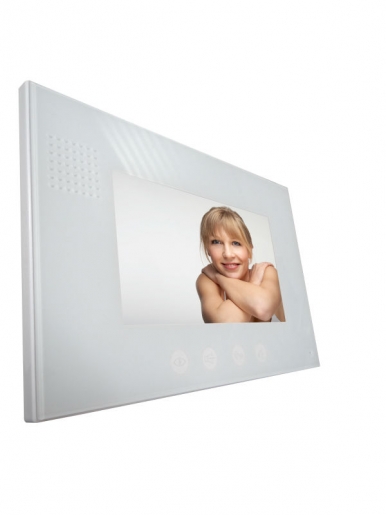 Video-Türsprechanlage mit LED-Hintergrundbeleuchtung & Sony Kamera inkl. 1 x 7-Zoll Monitor "High-Beam"
